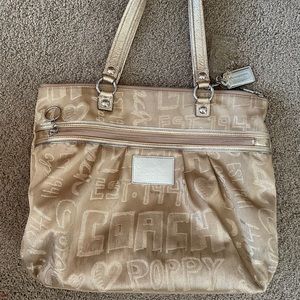 Gold Coach Book Bag